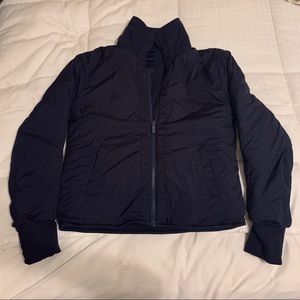 Lululemon navy water resistant reversible jacket